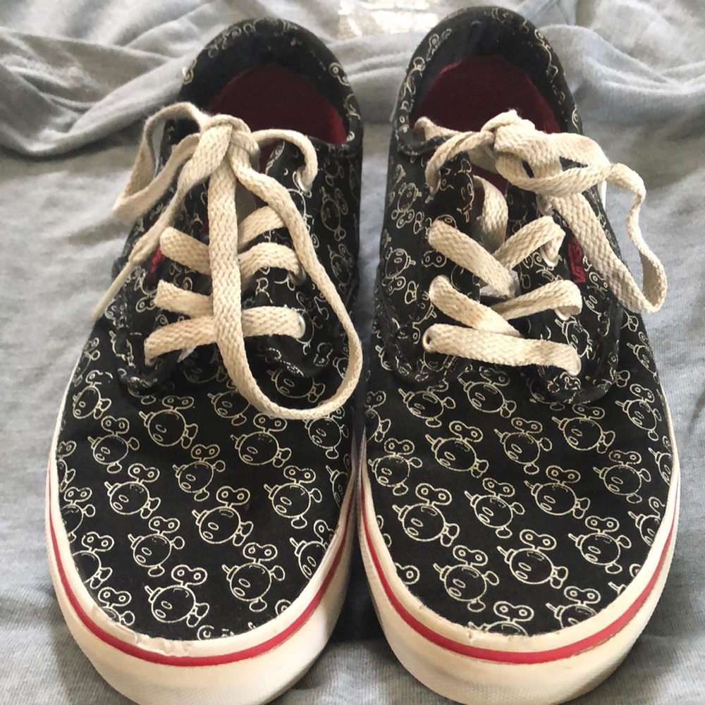 Girls Vans China Ferguson Bomb pattern size 4